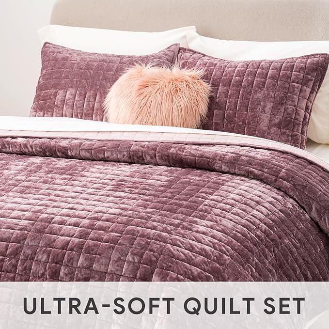 Velvet Quilt Set - Twin XL