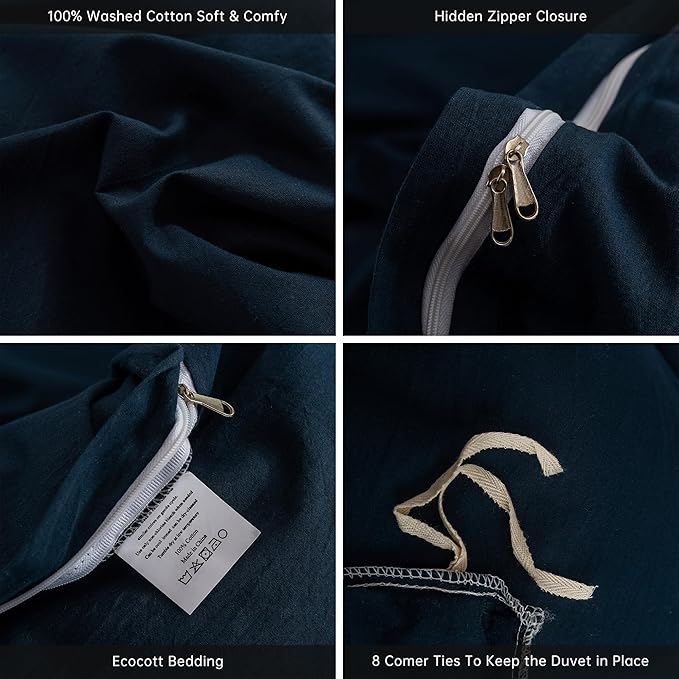 Duvet Cover Set - King - 3 Piece
