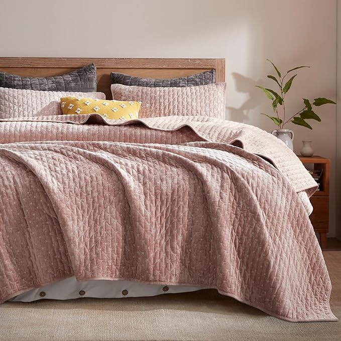 Velvet Quilt Set - King