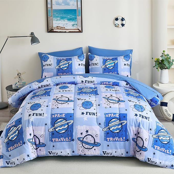 Comforter Set - Twin - 6 Piece