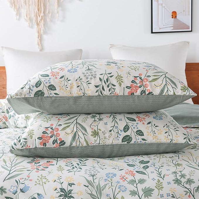 100% Cotton Duvet Cover Set - Queen - 3 Piece