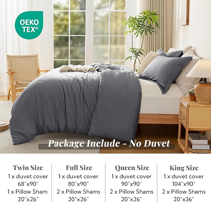 Microfiber Duvet Cover Set - 2 Piece