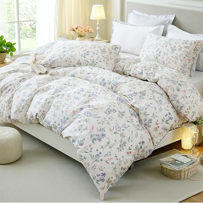 100% Cotton Duvet Cover Set - Twin - 2 Piece