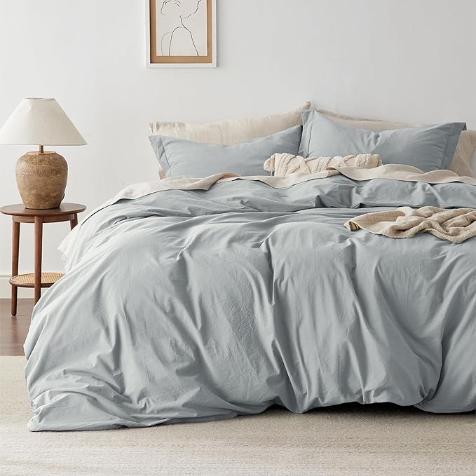 Linen Duvet Cover Set - King
