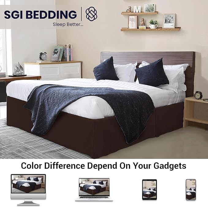 Microfiber Bed Skirt - Twin - 9 in Drop