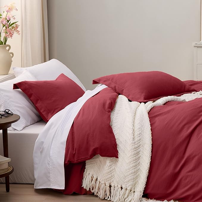 Duvet Cover Set - Full - 80 x 90 in - 3 Piece