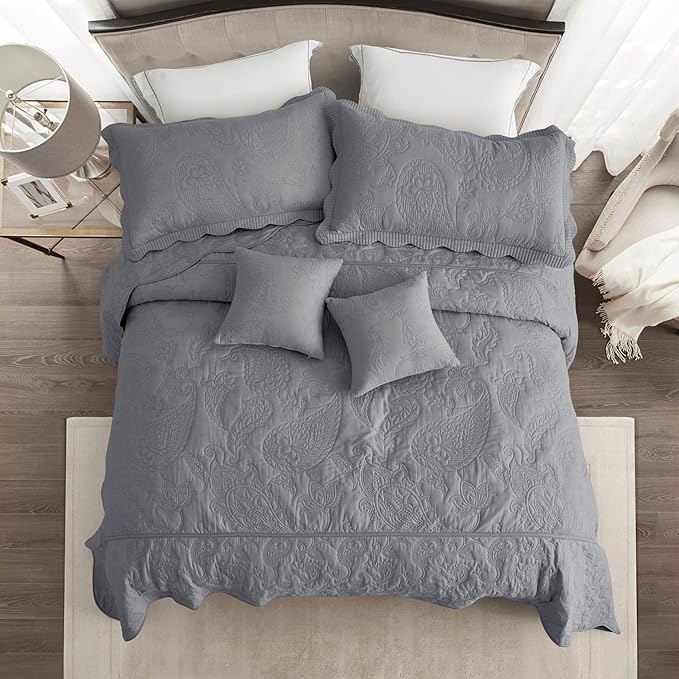 Microfiber Bedding Set - King - 5 Piece