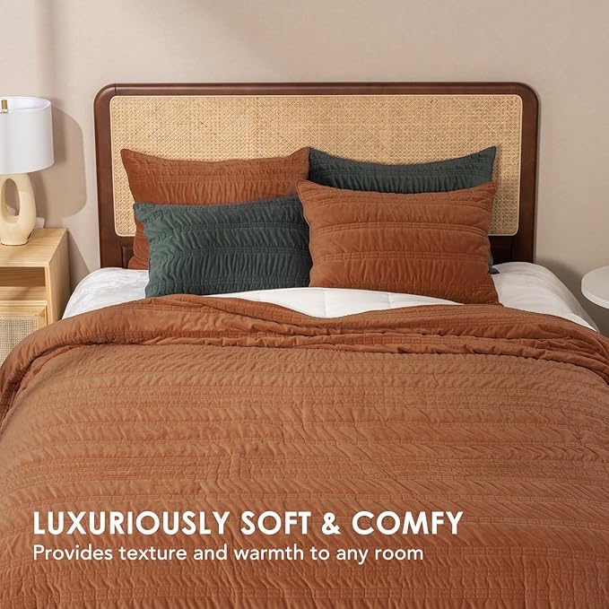 Velvet Quilt Set - Queen