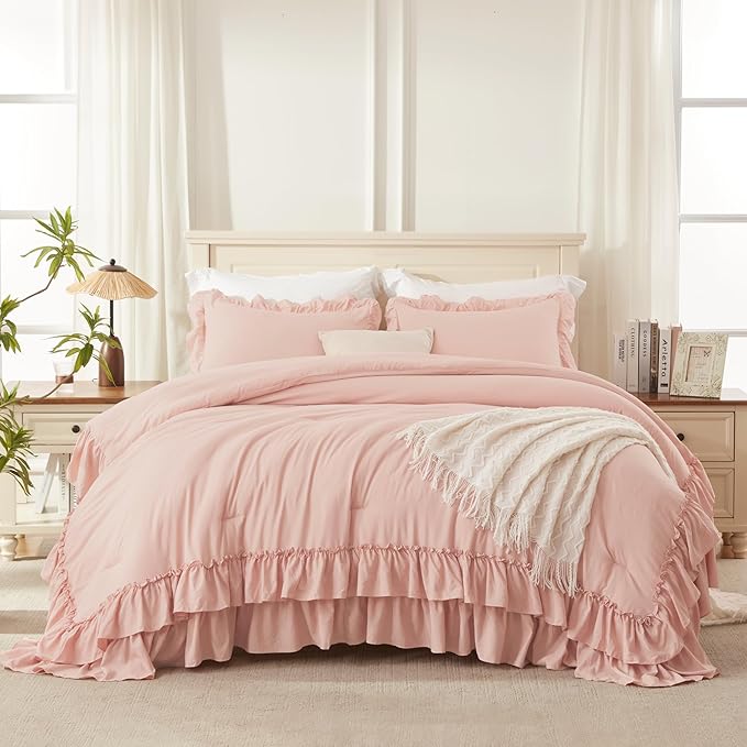 Microfiber Comforter Set - California King - 104 x 96 in - 3 Piece