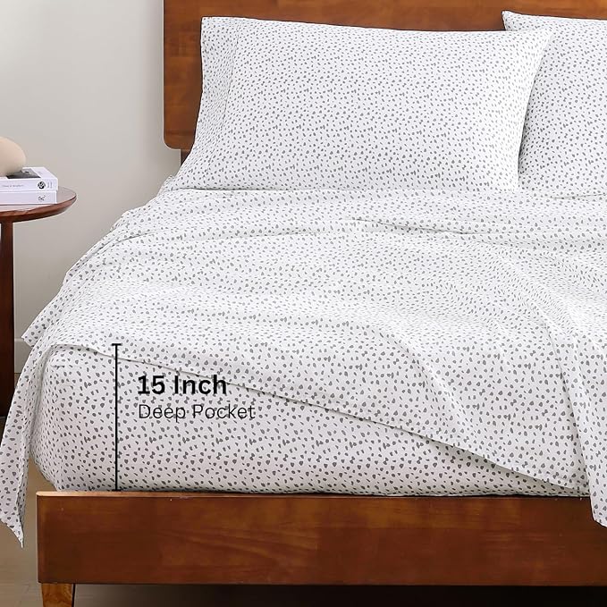 Linen Bed Sheet Set - Twin XL - 3 Piece
