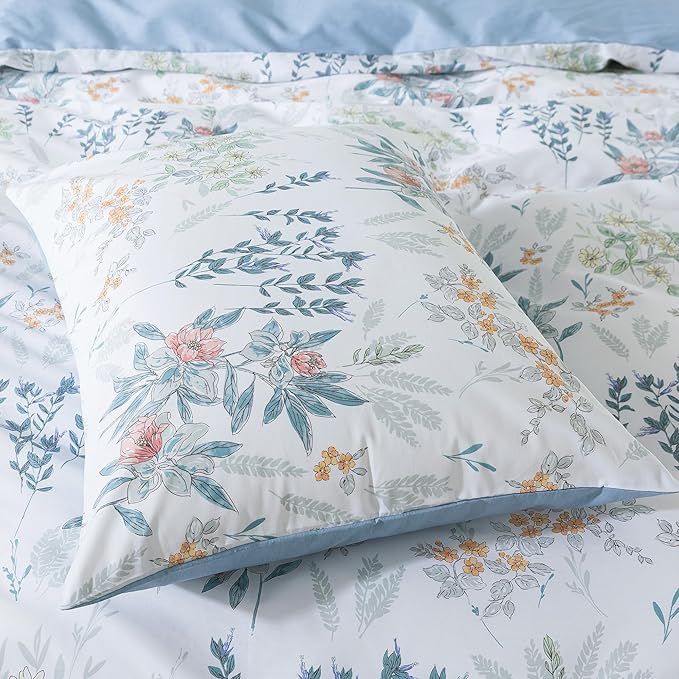 100% Cotton Duvet Cover Set - King - 3 Piece