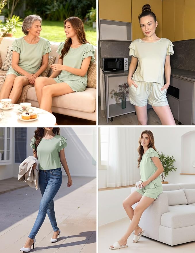 Shorts Pajama Set - 2 Piece