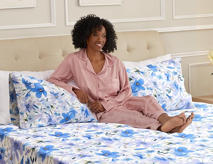 100% Cotton Pillowcase Set - King - 20 x 40 in - 2 Piece