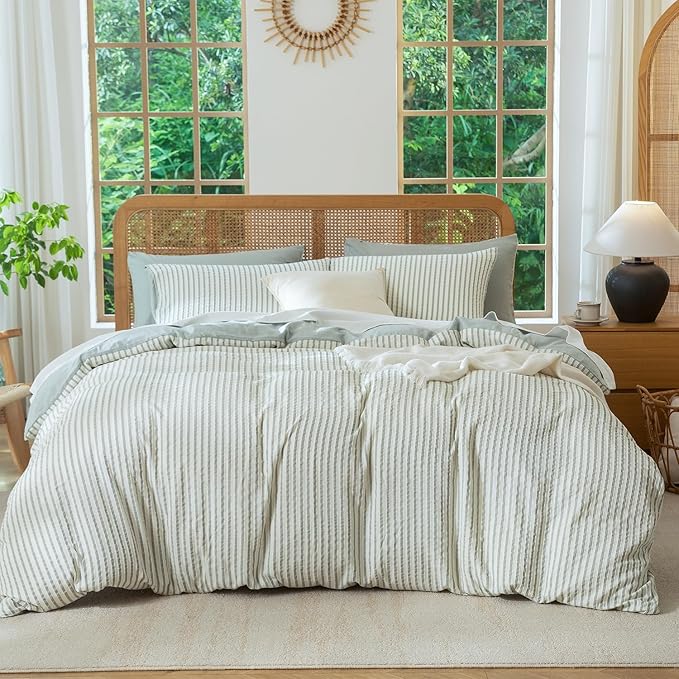 Microfiber Duvet Cover Set - Queen - 3 Piece