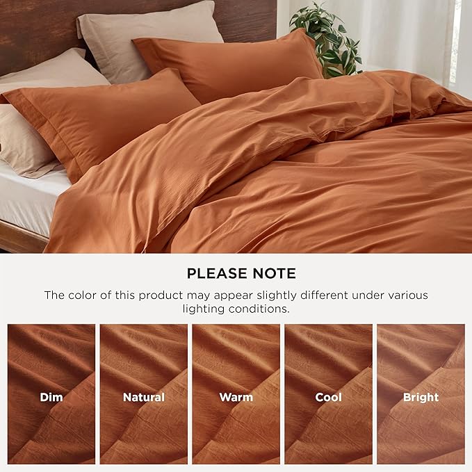 Linen Duvet Cover Set - King