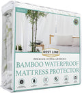 Bamboo Cooling Mattress Protector - Queen