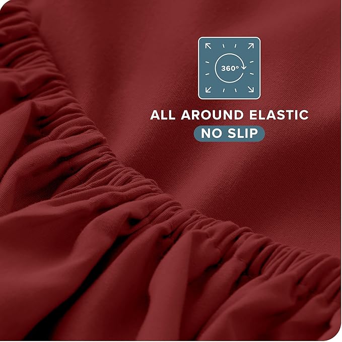 Microfiber Bed Sheet Set - Full - 4 Piece