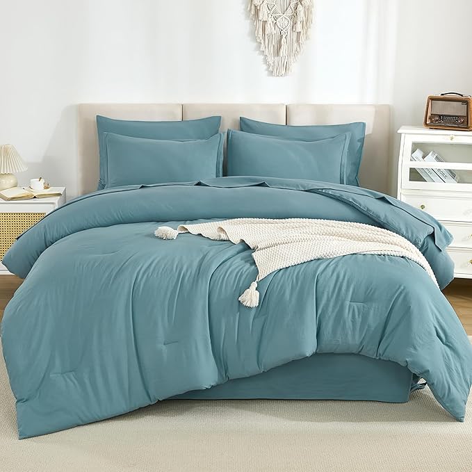 Comforter Set - Queen - 7 Piece