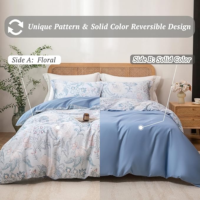 Duvet Cover Set - King - 3 Piece