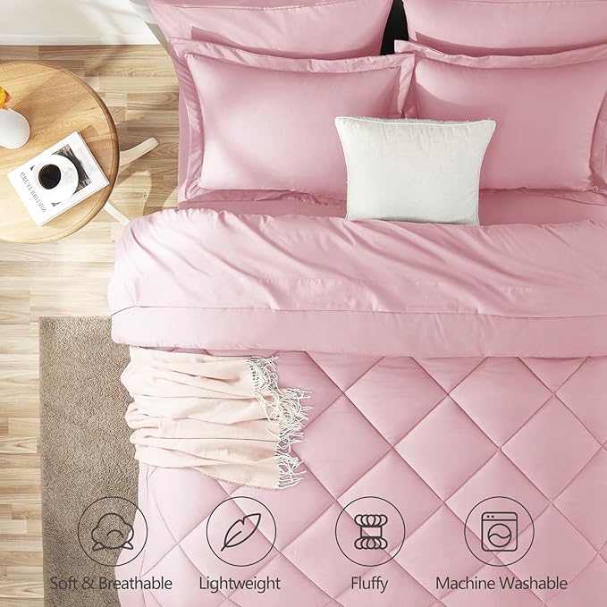 Down Alternative Comforter Set - Full - 7 Piece