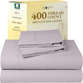 100% Cotton Bed Sheet Set - King - 4 Piece