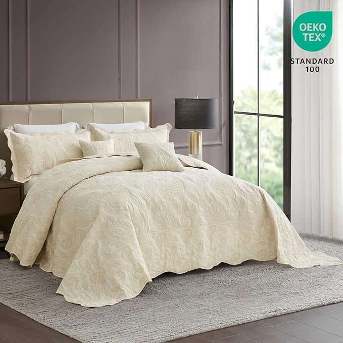 Microfiber Bedding Set - King - 5 Piece