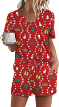Women's Pajama Set - Short Sleeve - 2 Piece