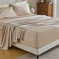Linen Bed Sheet Set - King - 4 Piece