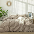 Linen Duvet Cover Set - Queen