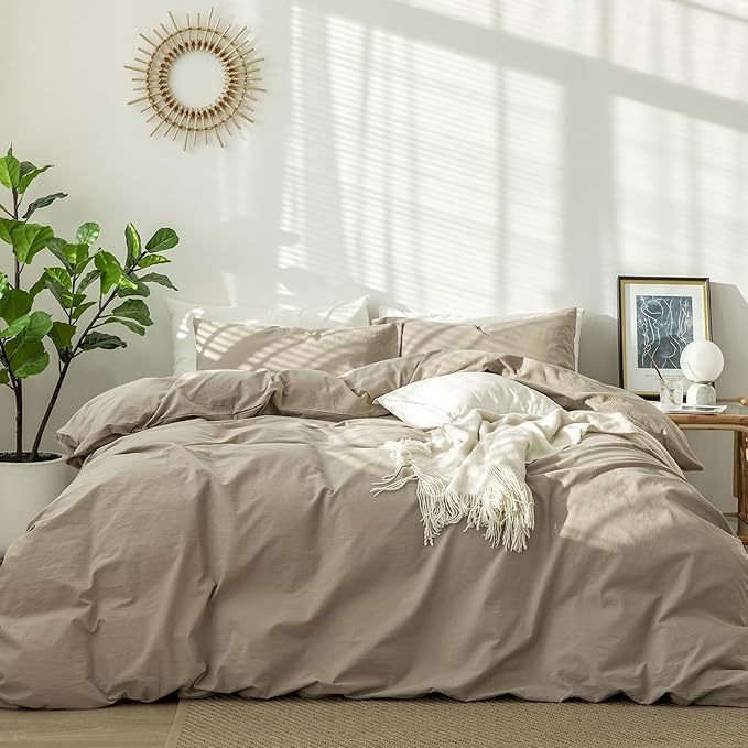 Linen Duvet Cover Set - Queen