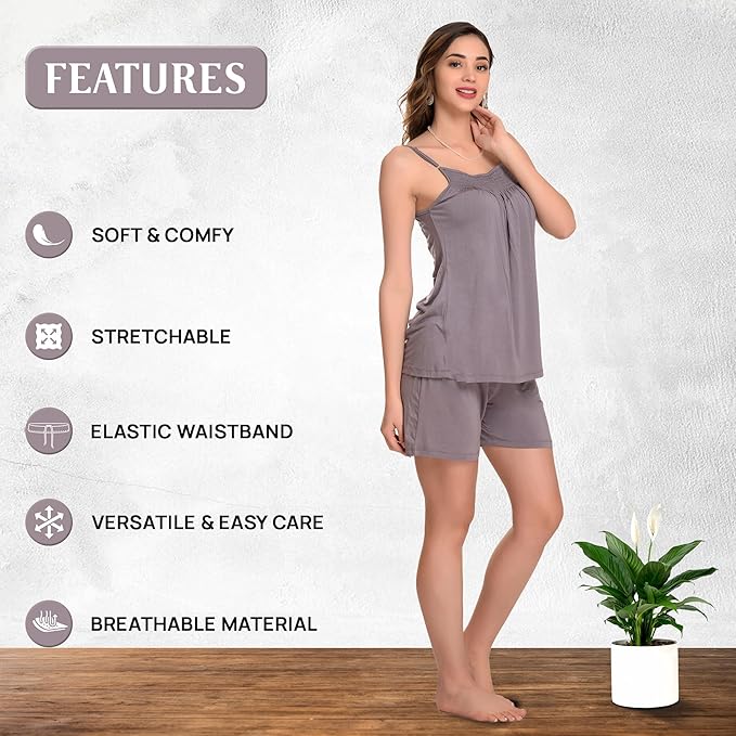 Women's Bamboo Pajama Set