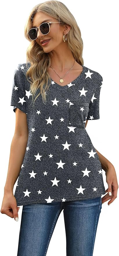 Women's Pajama Set - Short Sleeve - 2 Piece