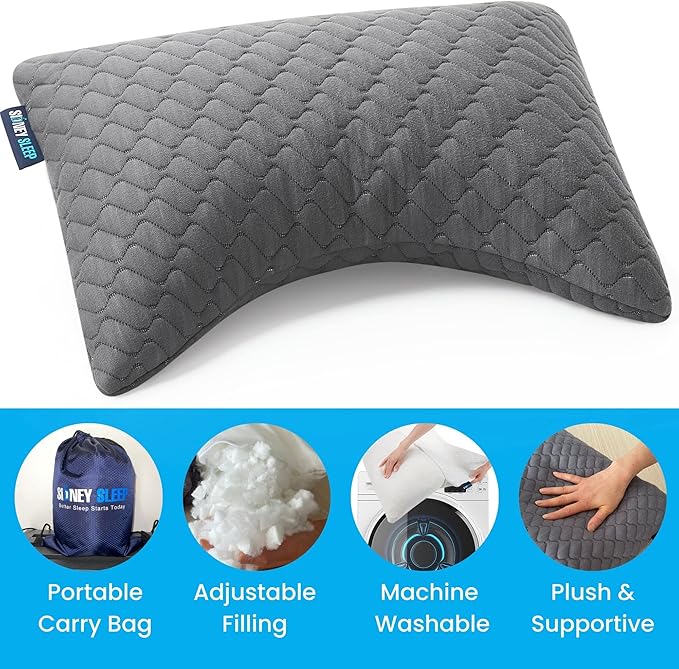 Bed Pillow - 14 x 19 in - 2 Pack