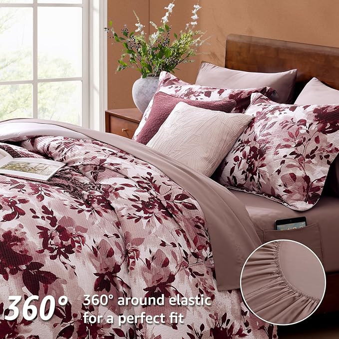 Comforter Set - Queen - 7 Piece