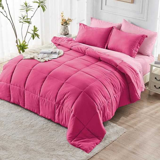 Down Alternative Comforter Set - Queen - 7 Piece