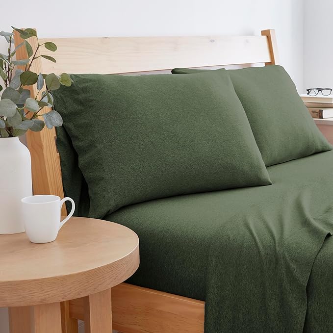 Jersey Bed Sheet Set - Twin - 3 Piece