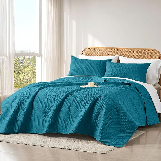 Microfiber Quilt Set - King