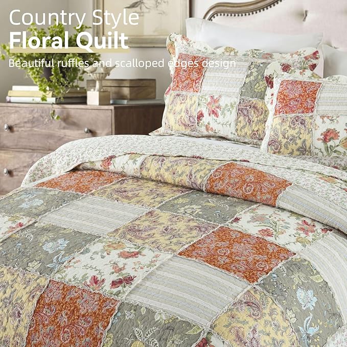 Quilt Set - Queen - 3 Piece