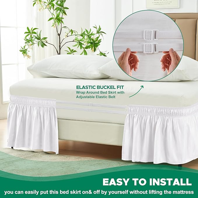 Bed Skirt - King - 16 in Drop
