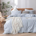 Linen Duvet Cover Set - Queen - 3 Piece