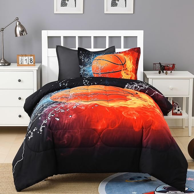 Microfiber Comforter Set - Twin - 66 x 90 in - 2 Piece
