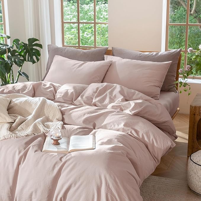 Linen Duvet Cover Set - King