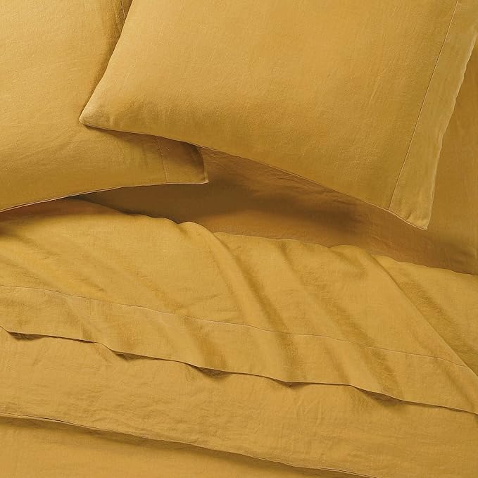 Linen Cooling Duvet Cover Set - Queen