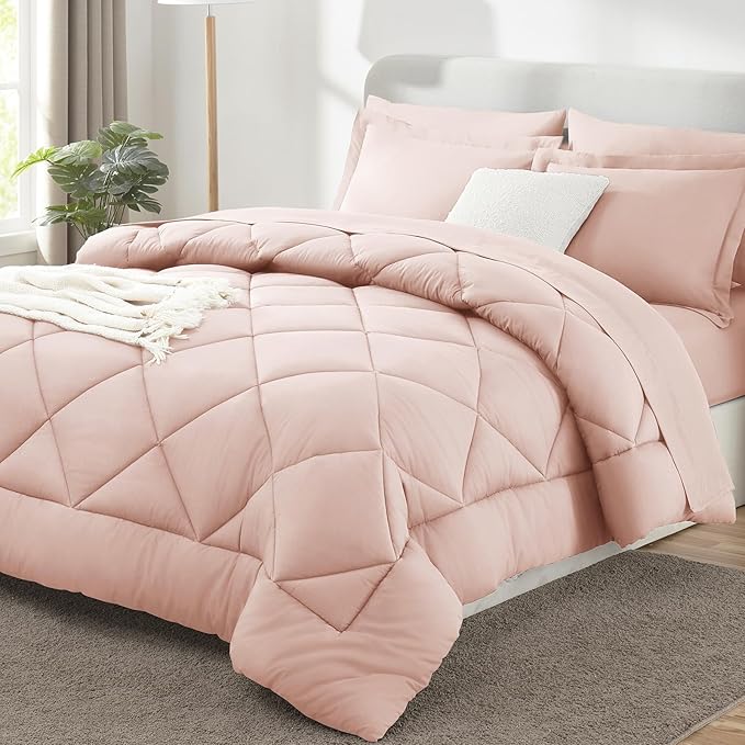 Down Alternative Comforter Set - Full - 7 Piece