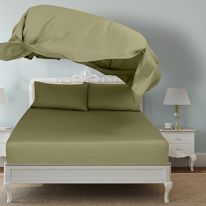 Microfiber Flat Sheet - Queen - 2 Pack