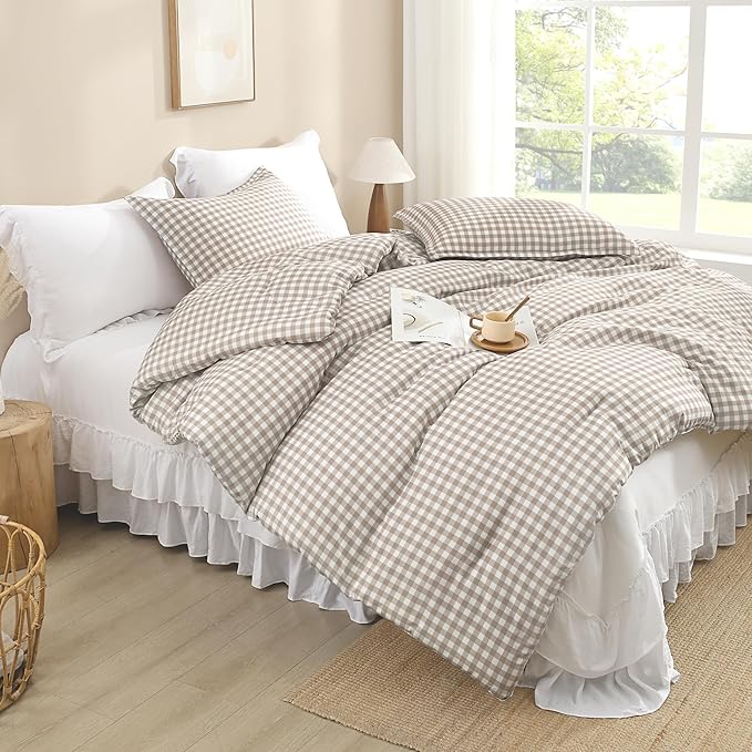 Microfiber Comforter Set - Queen - 90 x 90 in - 3 Piece