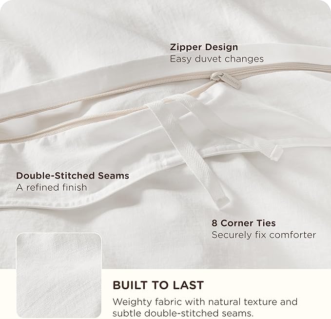 100% Cotton Duvet Cover Set - Twin