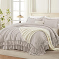 Linen Comforter Set - California King - 104 x 96 in - 3 Piece