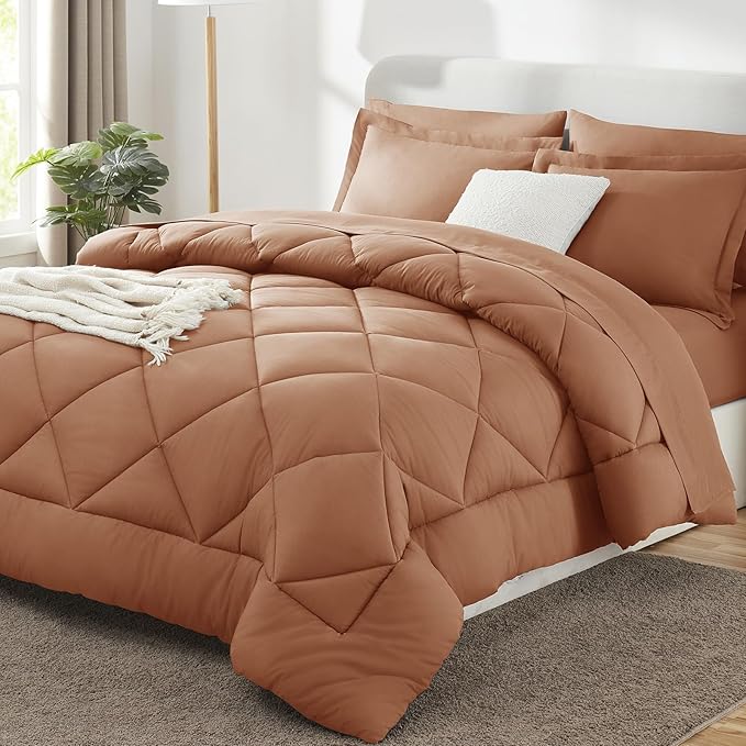 Down Alternative Comforter Set - King - 7 Piece
