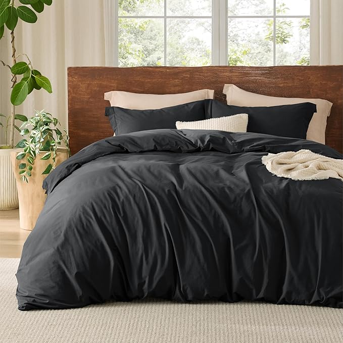 Linen Duvet Cover Set - Queen